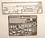 Blaszki do IJN Ukuru niekompletne