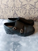 czarne buty monki 38