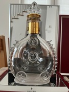 Butelka Baccarat Louis XIII z kompletnym opakowaniem_pusta