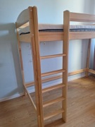 Łóżko piętrowe - antresola MWM 90x200 + materac Janpol ATENA