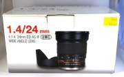 SAMYANG 1,4/24mm  ;  SONY  FE