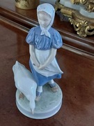 Duża figurka Royal Copenhagen 527 – Gęsiarka – Dania 1969-74