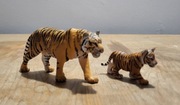 Schleich zestaw 2 figurek tygrys duży plus młody