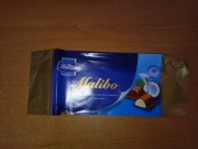 Malibo Bałtyk czekolada z nadzieniem smaku rumu 2006 puste opakowanie