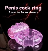 Pierścień silikonowy wibrujący na członka  Nowe