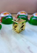 Rzadki ZŁOTY BLOK z limitowanej serii Kinder Joy "MINECRAFT" VC399