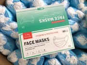 Maseczki ochronne chirurgiczne trzywarstwowe 50 sz