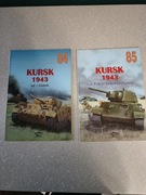 Kursk 1943 część 1 i 2 , Militaria 84 , Militaria 85