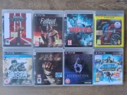 Zestaw gier PS3 8 sztuk | Fallout New Vegas, Dead Space, Wolfenstein + inne