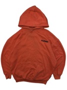 Pomaranczowo czarna bluza z kapturem playboy x missguided retro nike