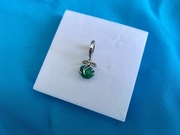 nowa fluorescencyjna zawieszka charm bead magiczne jabłko Disney srebro 925