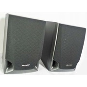 Kolumny Sharp 3way 2x25W RMS 8om Bass Reflex kable