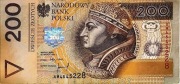 Banknota 200 złotych 1994r redki seria AM