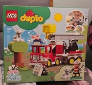 Lego duplo wóz strażacki 