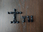 Lego elementy 90625 90611 64276 do Hero Factory, Technic mix