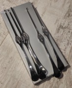 Zestaw 6 widelców szpikulców sztućce do homarów