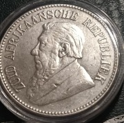2 1/2 szylingów 1897 RPA RPA Paul Kruger srebro