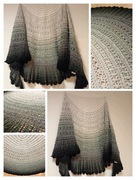 Szydełkowa chusta półokrągła Dandelion Lane XL