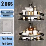 Półka łazienkowa bez wiertarki naścienna do przechowywania butelek