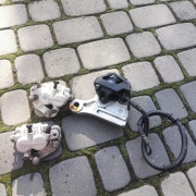 Yamaha XT xtz tenere zaciski jarzmo hamulce 