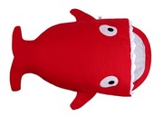 Śpiworek rożek dla dziecka Rekin 98 cm