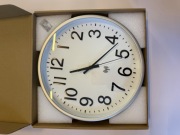 Zegar ścienny kwarcowy sterowany radiowo (DCF)