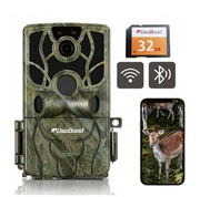 FOTOPUŁAPKA KAMERA LEŚNA 4K 48Mpx IR CZUJNIK RUCHU WIFI I BLUETOOTH + 32GB