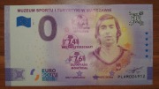 Banknot 0 euro  z serii Orly Górskiego Legendarny Kazimierz Deyna Unc