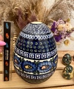 Ogromne Duże Mega Jajko Ceramika Bolesławiec Unikat