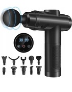 Pistolet do masażu Zerolia 30 prędkości LCD 10 głowic cichy