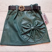 SPÓDNICZKA EKO SKÓRKA 6 LAT