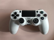 Oryginalny kontroler PlayStation 4 V2 Glacier White Biały 