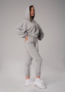 Szary komplet dresowy