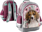Plecak szkolny z psem - nowy Wyprzedaż !!!!