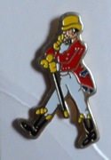 Johnnie Walker, whisky, pin, znaczek, odznaka, przypinka