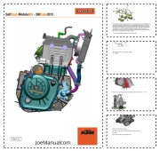KTM 390 Duke SSM 902 Service Manual Instrukcja serwisowa naprawcza