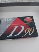 KASETA MAGNETOFONOWA TDK D-90 NOWA 