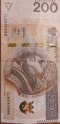 Banknot radar 200 zł