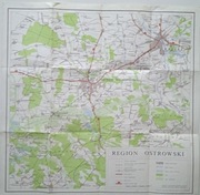 MAPA REGION OSTROWSKI 1990 r.