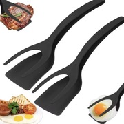 Nowy uchwyt 2 w 1 Szpatułka do jajek Szpatułka do jajek Nylonowa powłoka