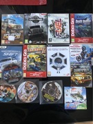 Zestaw gier na PC , samochody, sport i strategia …