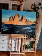 Obraz "Tre Cime di Lavaredo" 70x100cm 