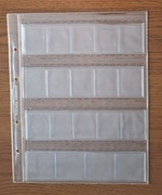 Leuchtturm - Strona/karta typu Optima na 19 monet o śr. 28mm 