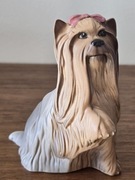 Beswick - Figurka Porcelanowa - Pies York Shire Terrier wys. 14cm dł.12,5cm