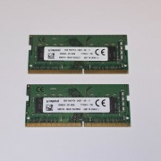 Kingston 16GB 2x8GB DDR4 SO-DIMM 2400MHz PC4-2400T Pamięć RAM do laptopa