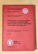 Wprowadzenie do programowania w języku Basic komputerów Mera-60 ODRA 1300 