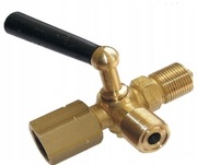 KUREK MANOMETRYCZNY 3-DROŻNY mosiądz fig.528 PN16 3x G1/2”