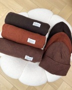 Szal i czapka Cashmere 50% kaszmir 50% wełna