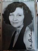 Ewa Dałkowska oryginalny autograf 