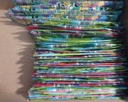 Unikalne papierki po lodach ekipa